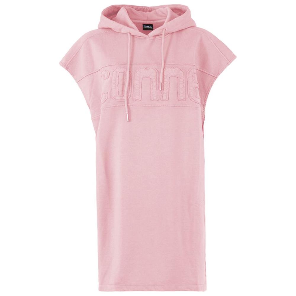 Comme Des Fuckdown Pink Cotton Dress Comme Des Fuckdown Thistle