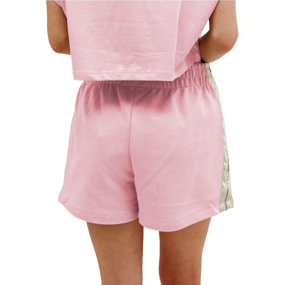 Comme Des Fuckdown Pink Cotton Short Comme Des Fuckdown Thistle