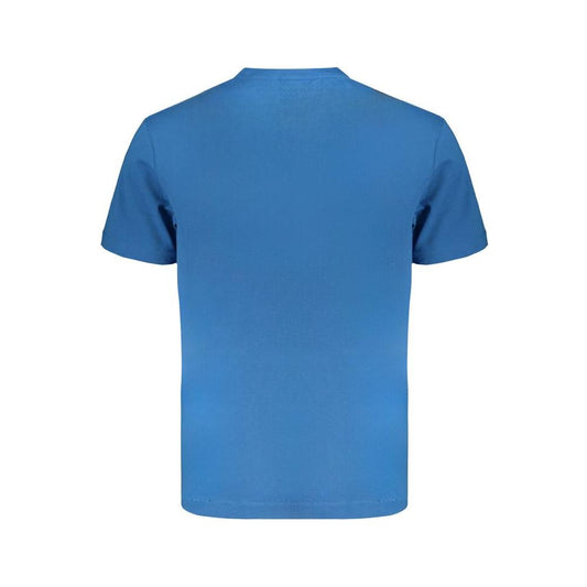 Napapijri Blue Cotton T-Shirt Napapijri