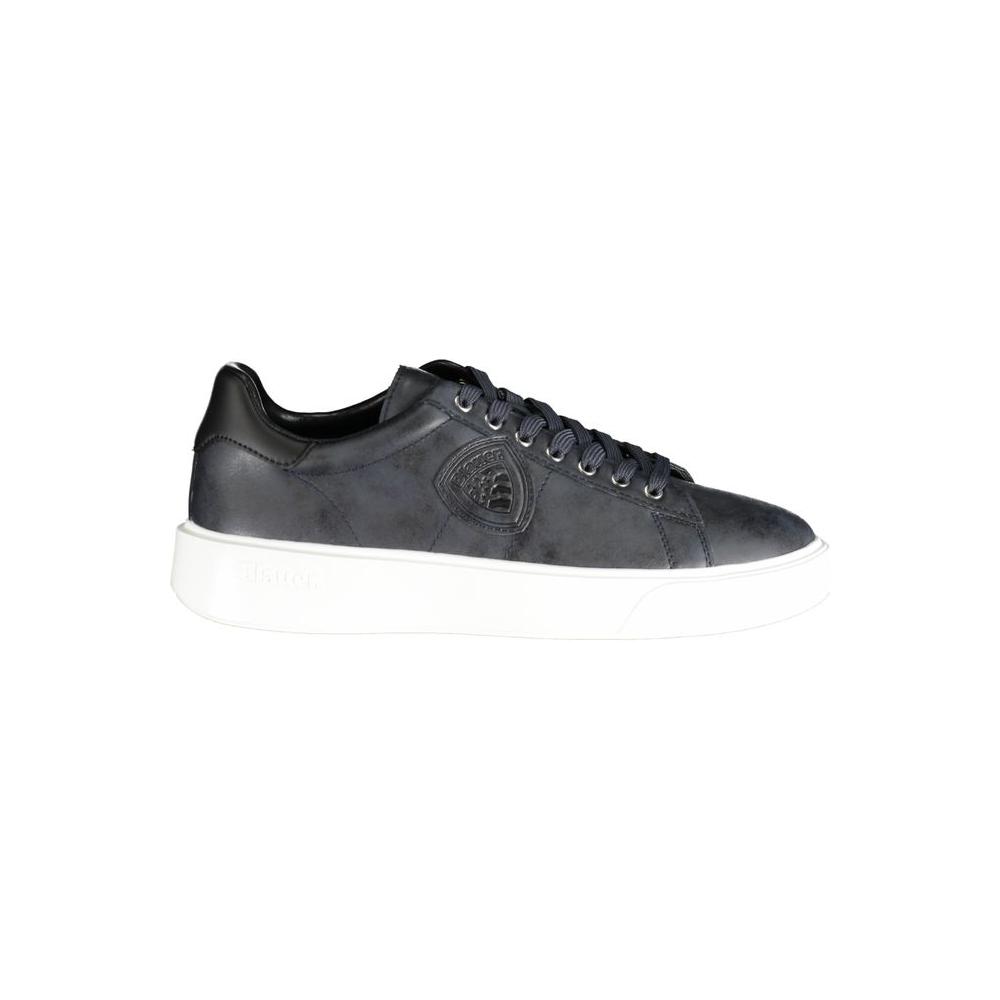 Blauer Blue Polyester Sneaker Blauer