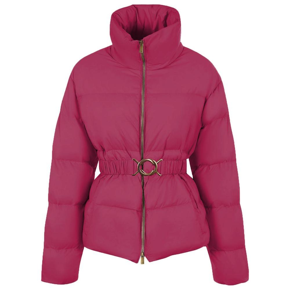 PINKO Fuchsia Nylon Jackets & Coat PINKO