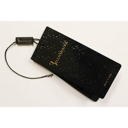 Billionaire Italian Couture Brown Leather Bifold Wallet