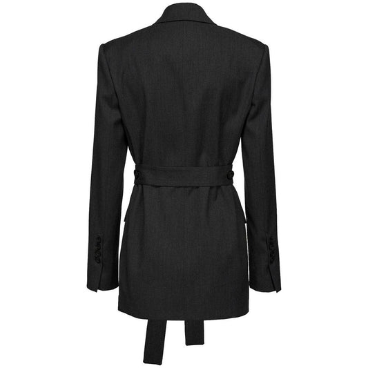 PINKO Black Polyester Suits & Blazer PINKO