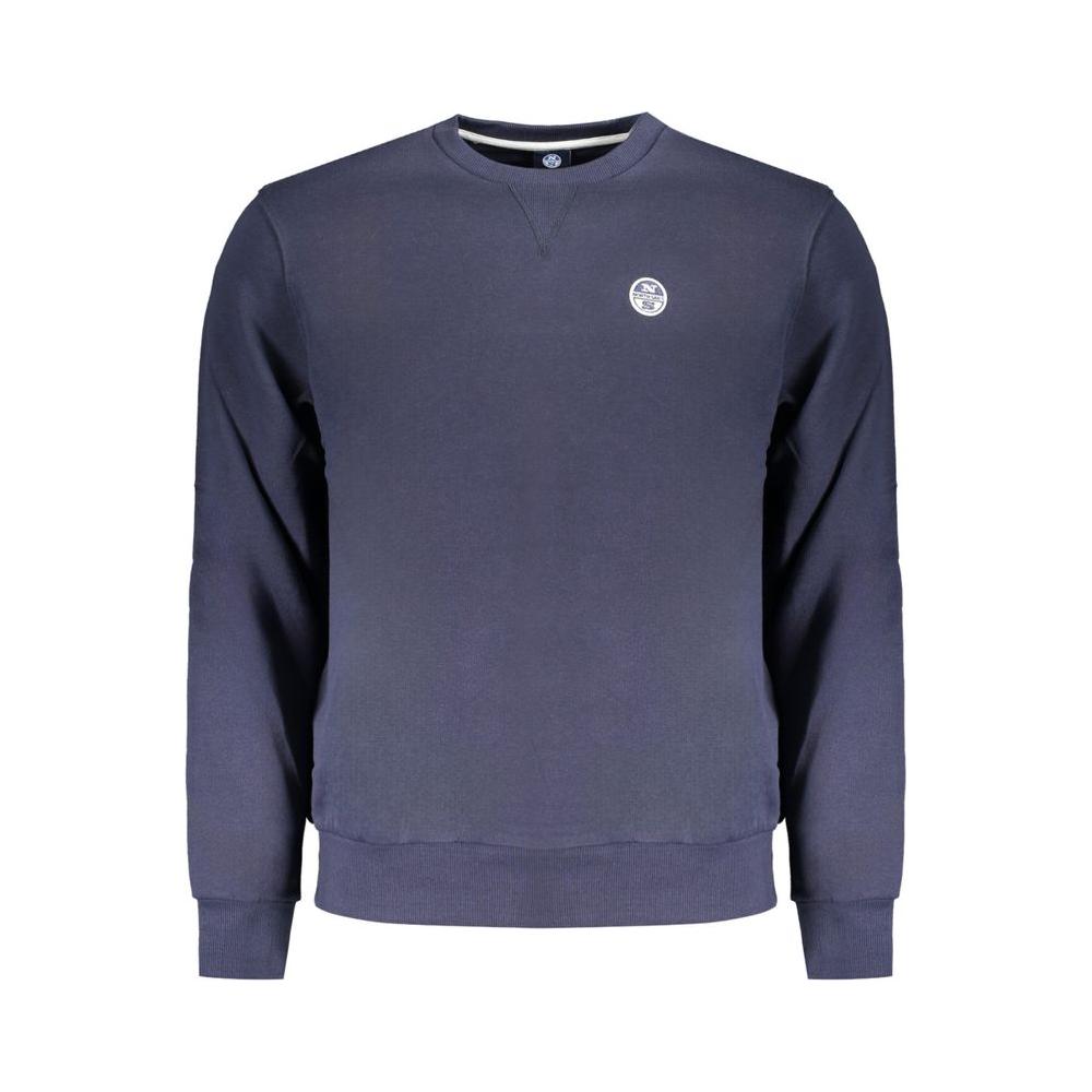 North Sails Blue Cotton Sweater North Sails