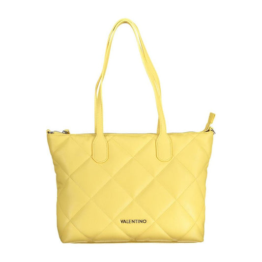 Valentino Bags Yellow Polyethylene Handbag Valentino Bags