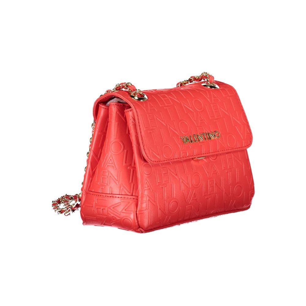 Valentino Bags Red Polyethylene Handbag Valentino Bags