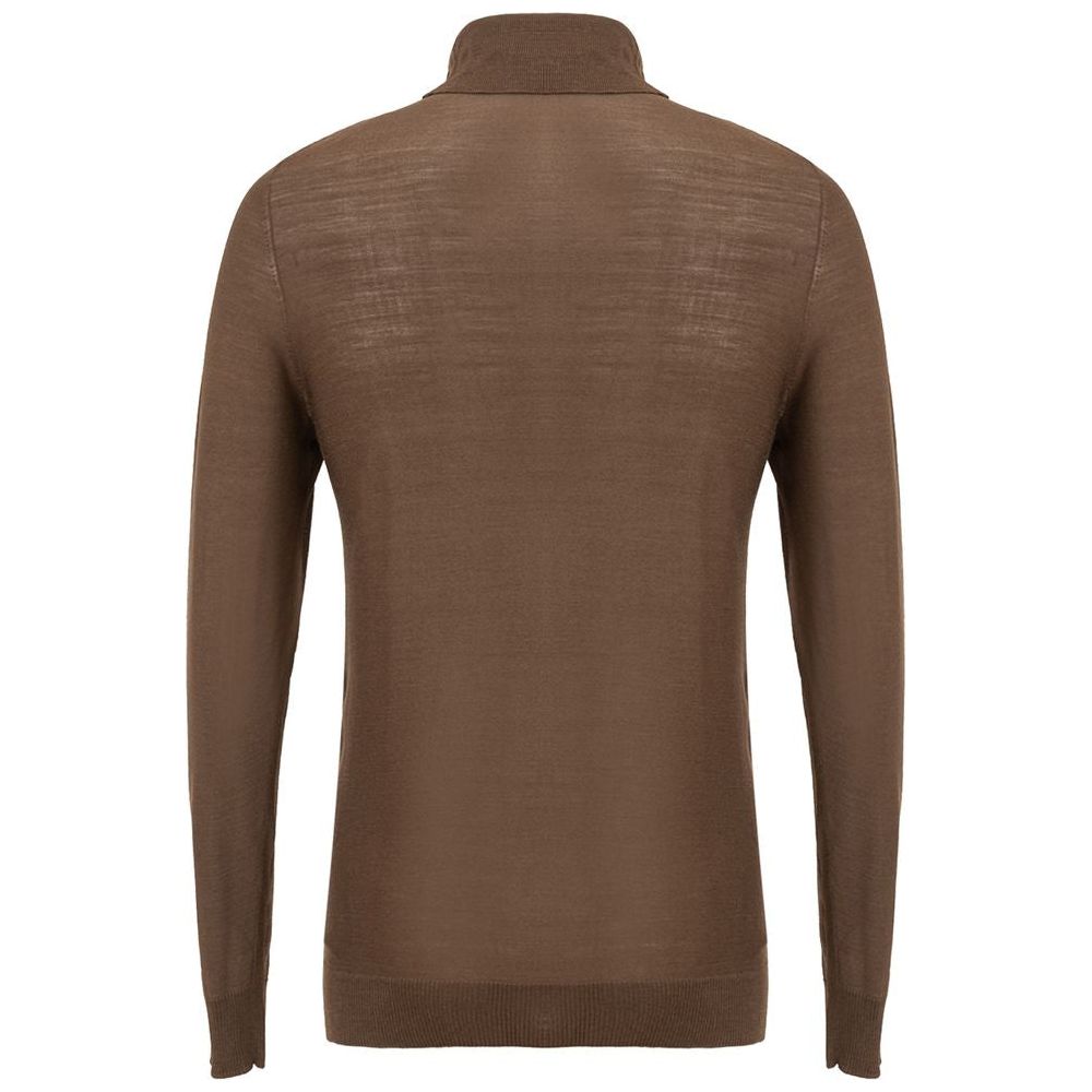 Brioni Brown Cashmere Sweater Brioni