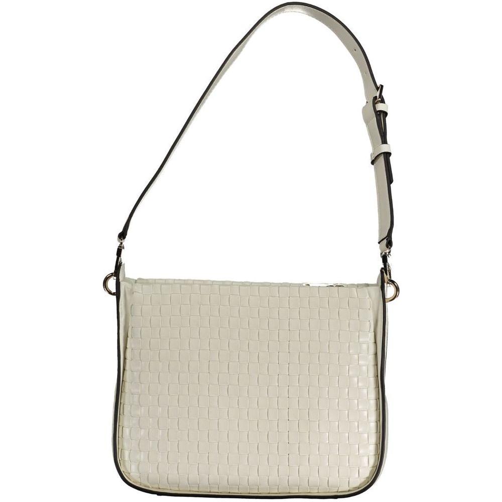 Guess Jeans White Polyethylene Handbag Guess Jeans