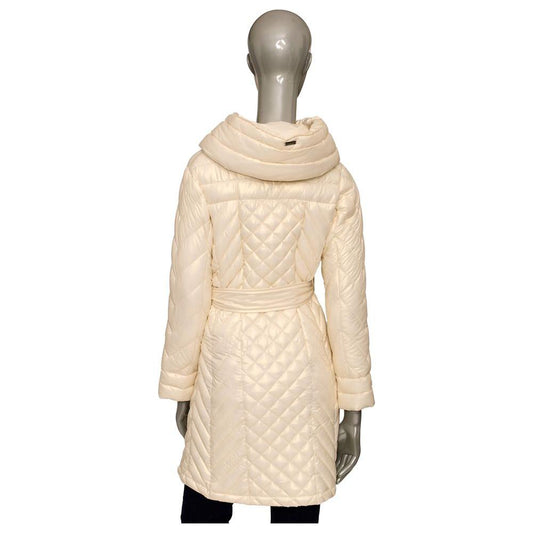 Baldinini Trend Beige Polyester Women Jacket Baldinini Trend