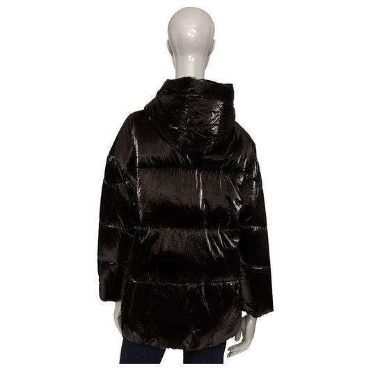 Baldinini Trend Black Polyester Women Jacket Baldinini Trend