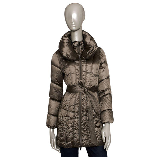 Baldinini Trend Gray Polyester Women Jacket Baldinini Trend