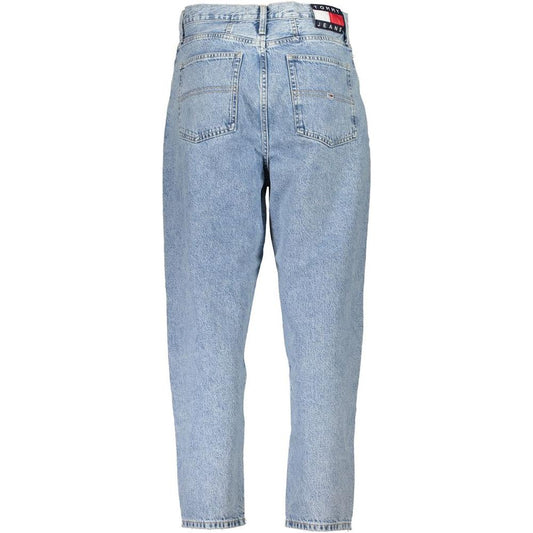 Tommy Hilfiger Light Blue Cotton Jeans & Pant Tommy Hilfiger