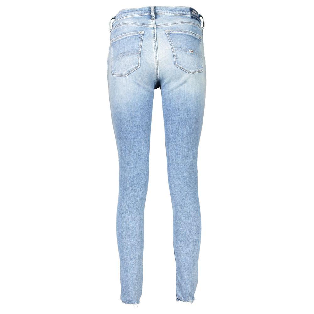 Tommy Hilfiger Light Blue Cotton Jeans & Pant Tommy Hilfiger