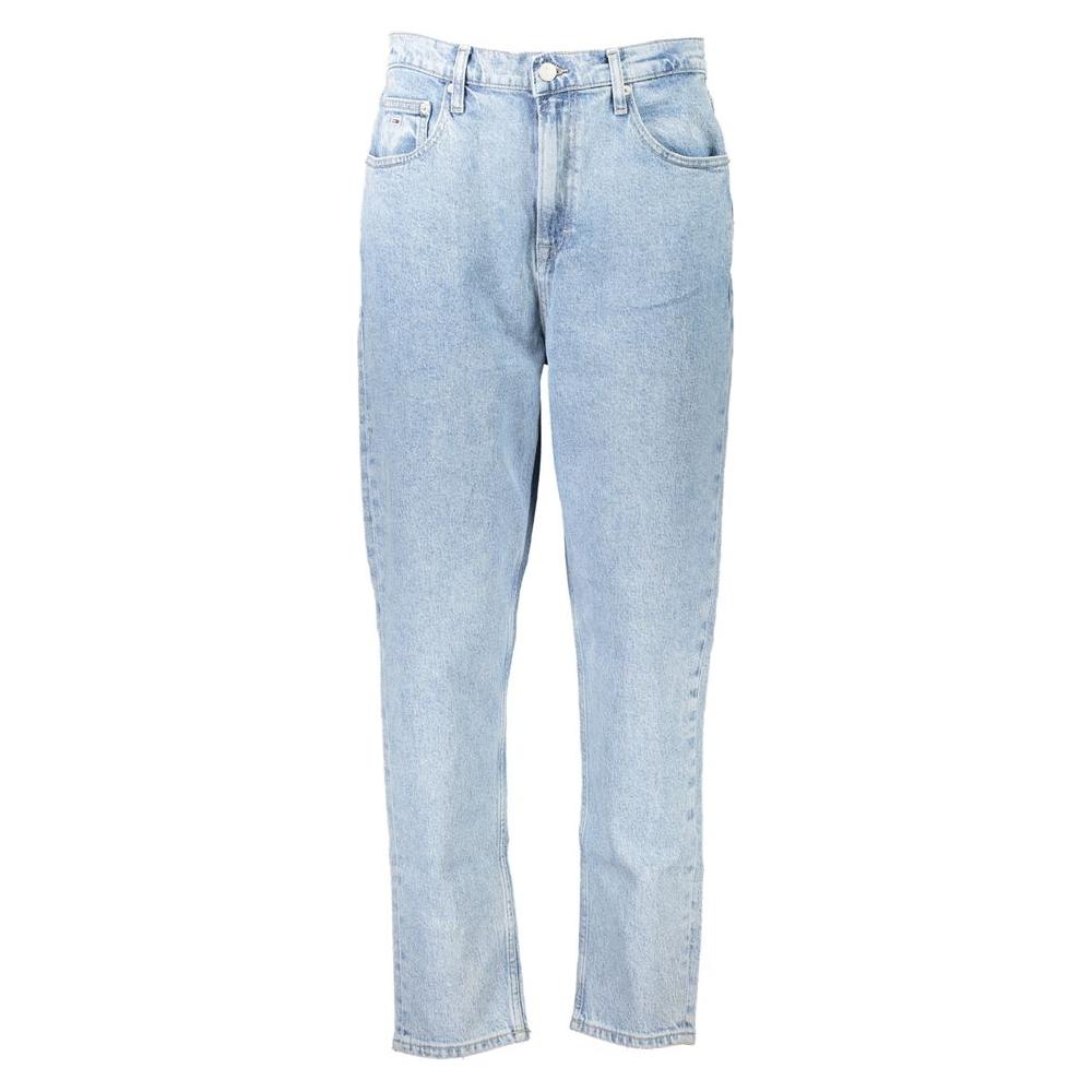 Tommy Hilfiger Light Blue Cotton Jeans & Pant Tommy Hilfiger