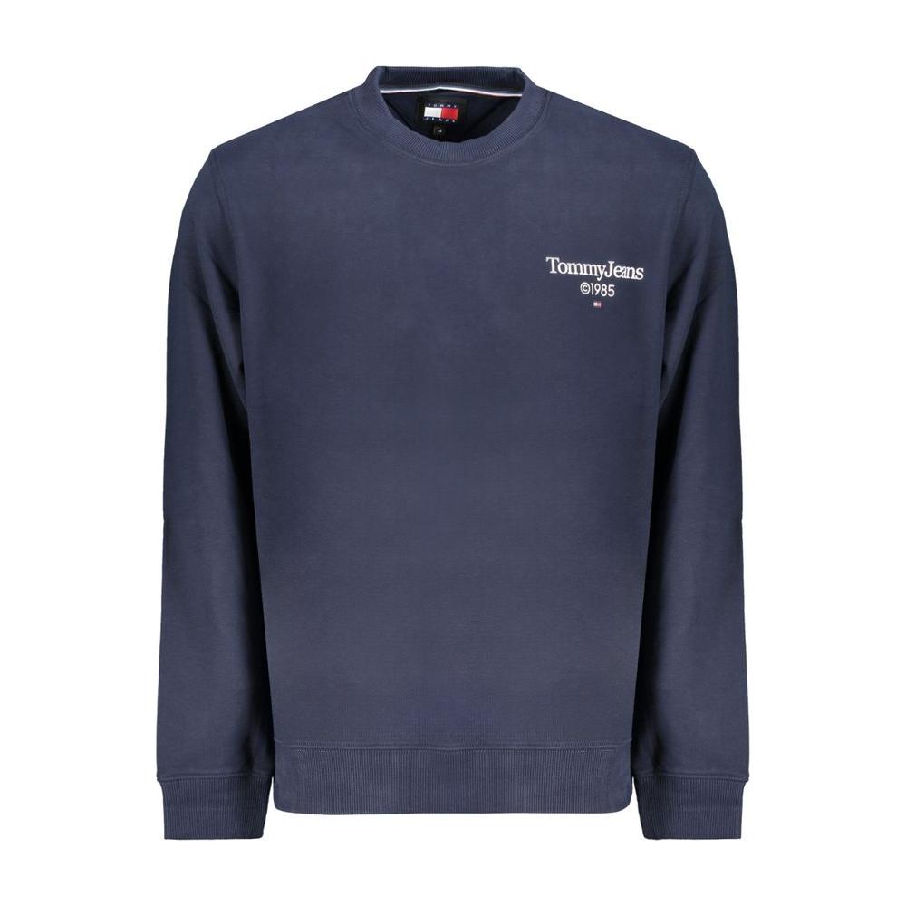 Tommy Hilfiger Blue Cotton Sweater Tommy Hilfiger