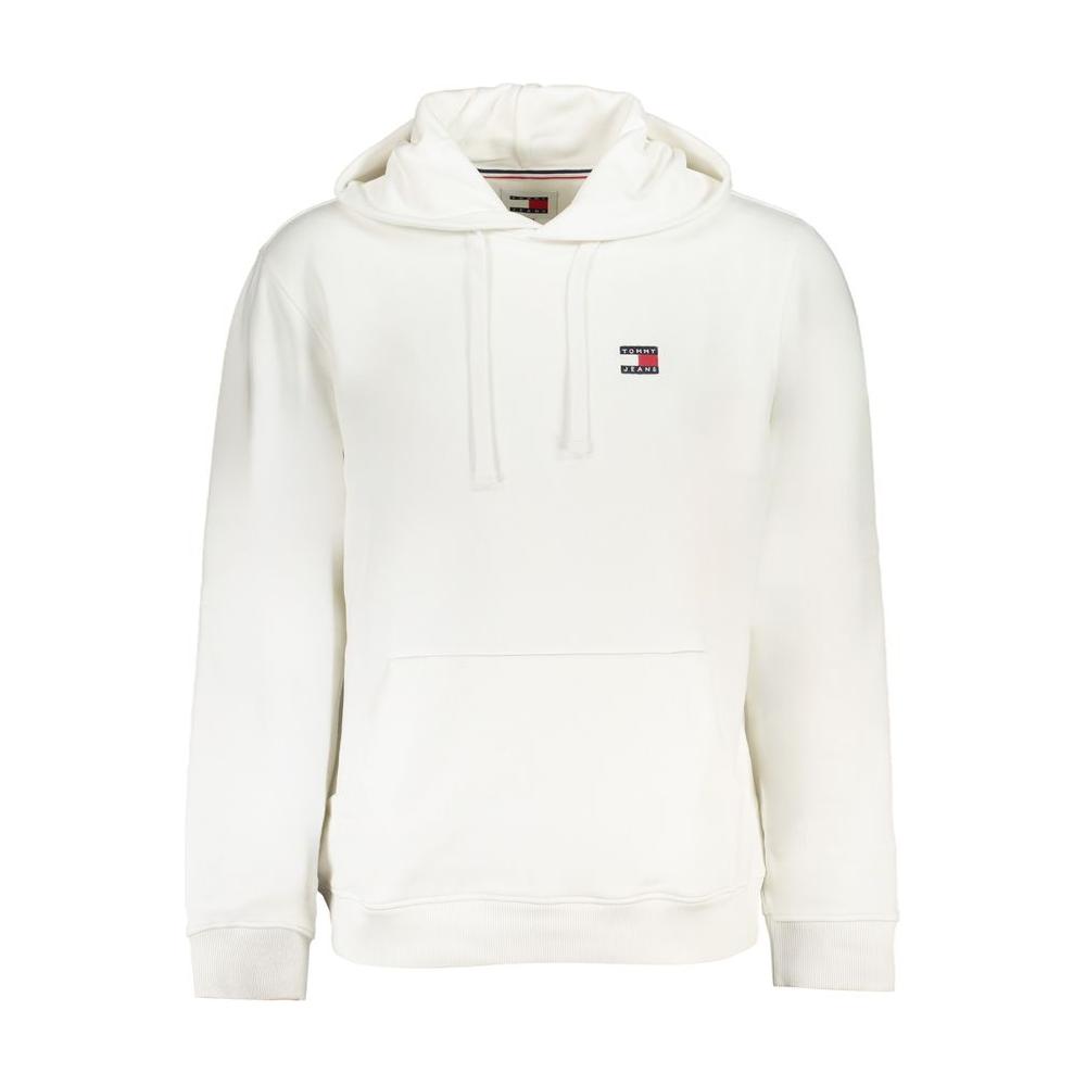 Tommy Hilfiger White Cotton Sweater Tommy Hilfiger