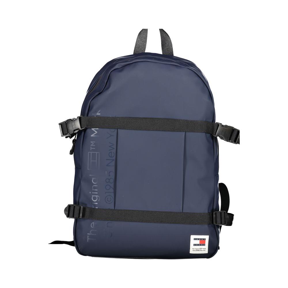 Tommy Hilfiger Blue Polyethylene Backpack Tommy Hilfiger