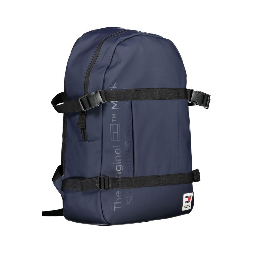 Tommy Hilfiger Blue Polyethylene Backpack Tommy Hilfiger