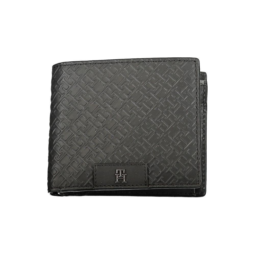 Tommy Hilfiger Black Leather Wallet Tommy Hilfiger