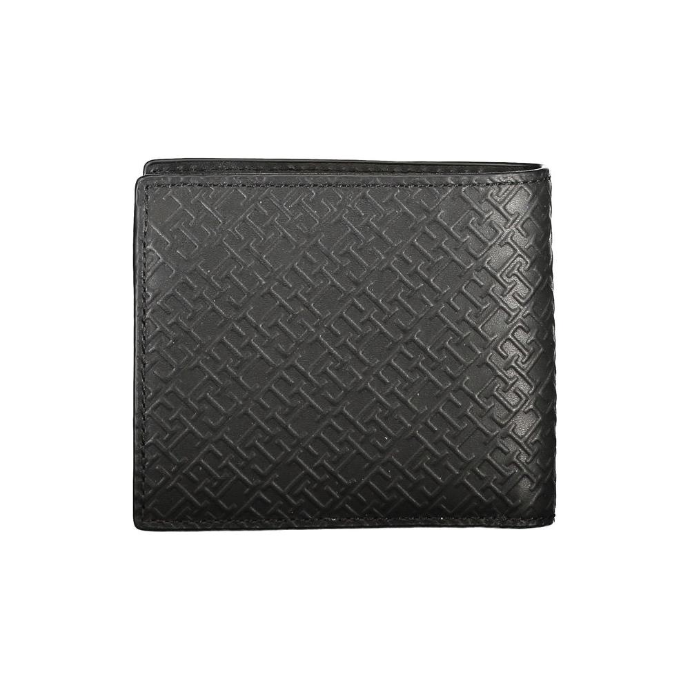 Tommy Hilfiger Black Leather Wallet Tommy Hilfiger