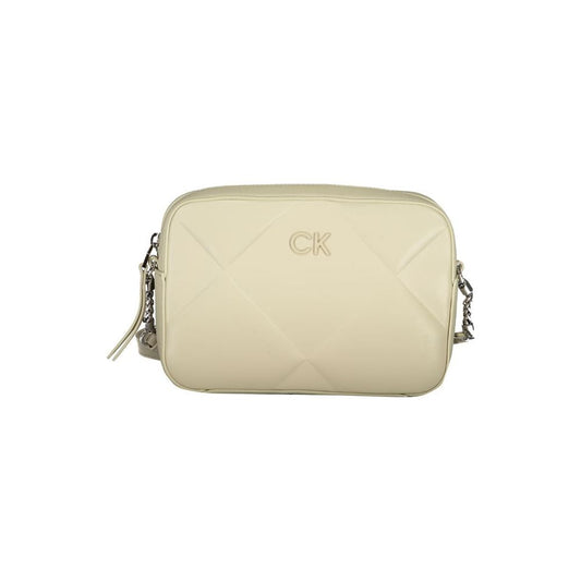 Calvin Klein Beige Cotton Handbag Calvin Klein