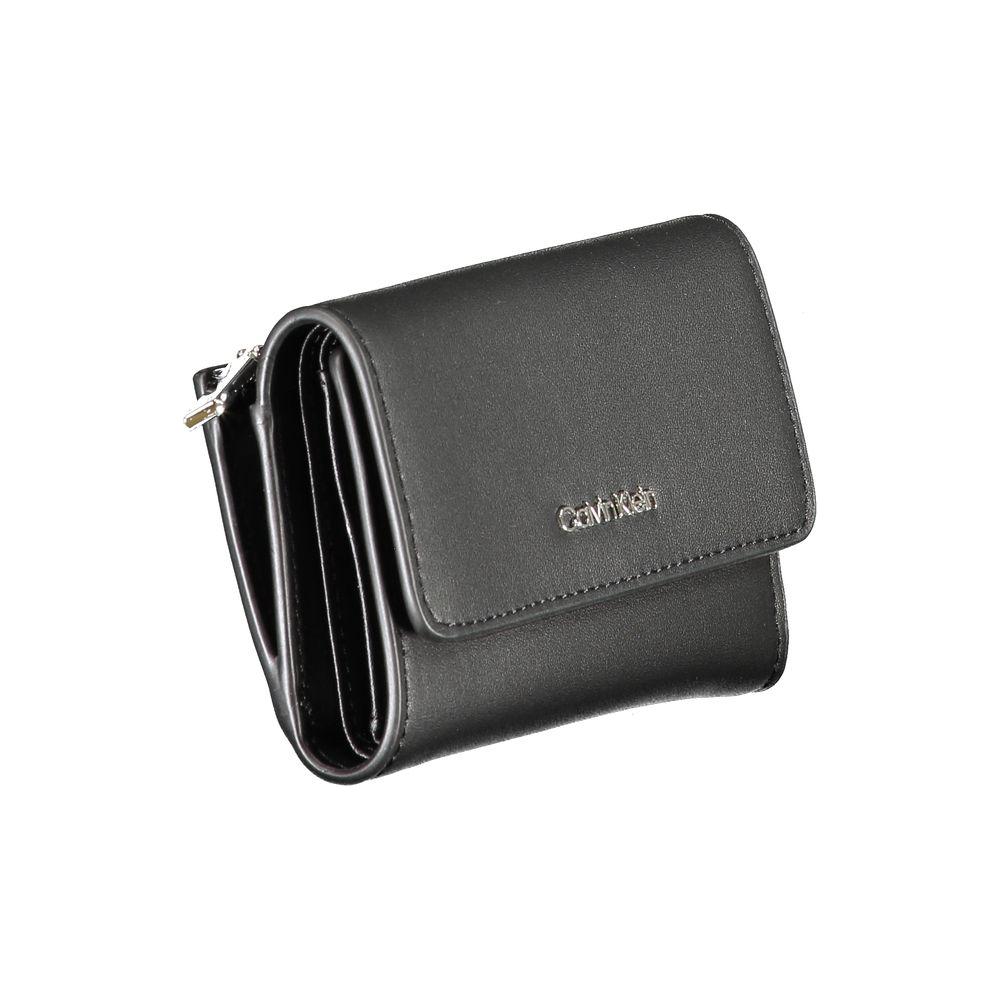 Calvin Klein Black Polyester Wallet Calvin Klein