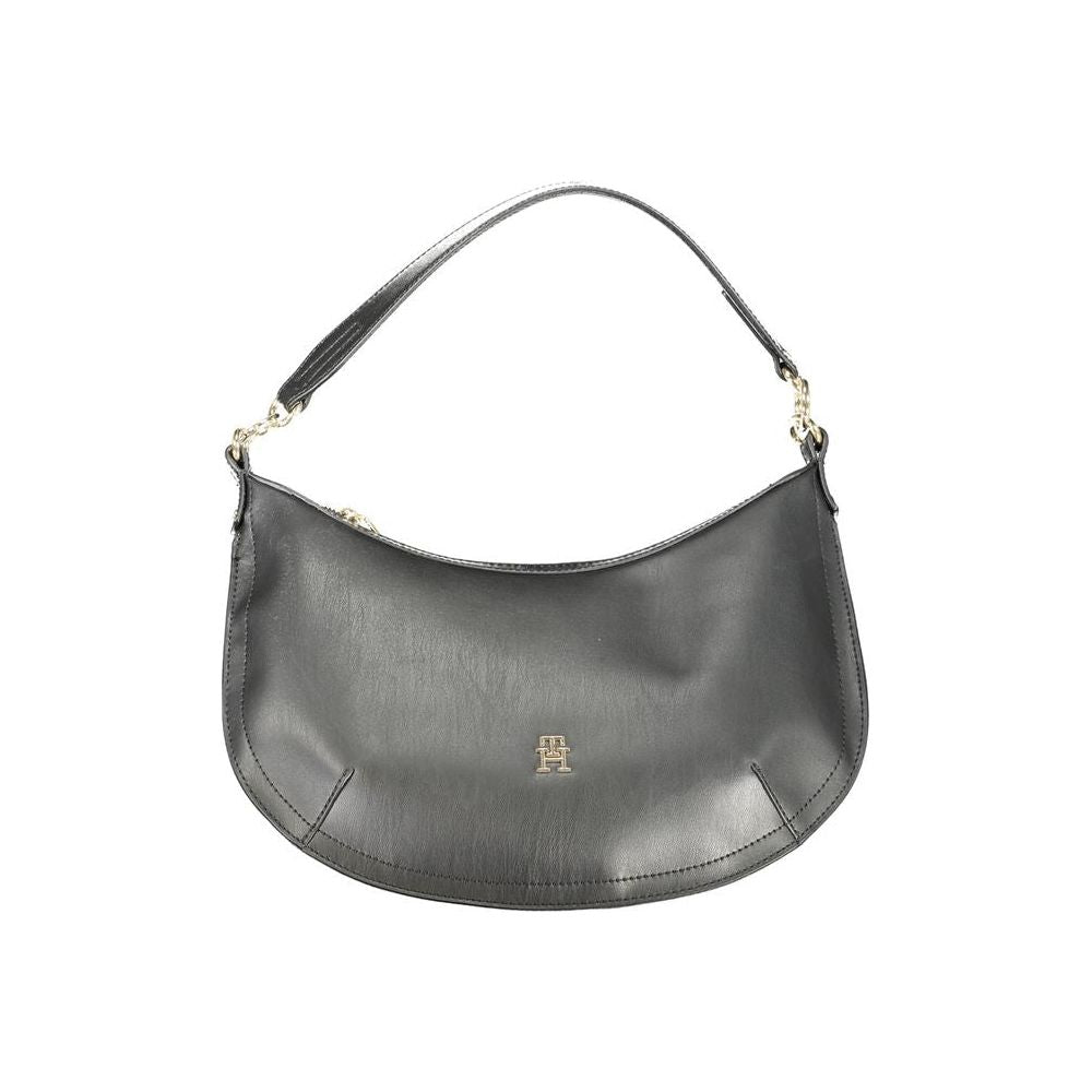 Tommy Hilfiger Black Polyethylene Handbag Tommy Hilfiger