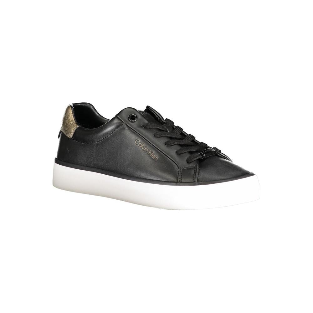 Calvin Klein Black Polyester Sneaker