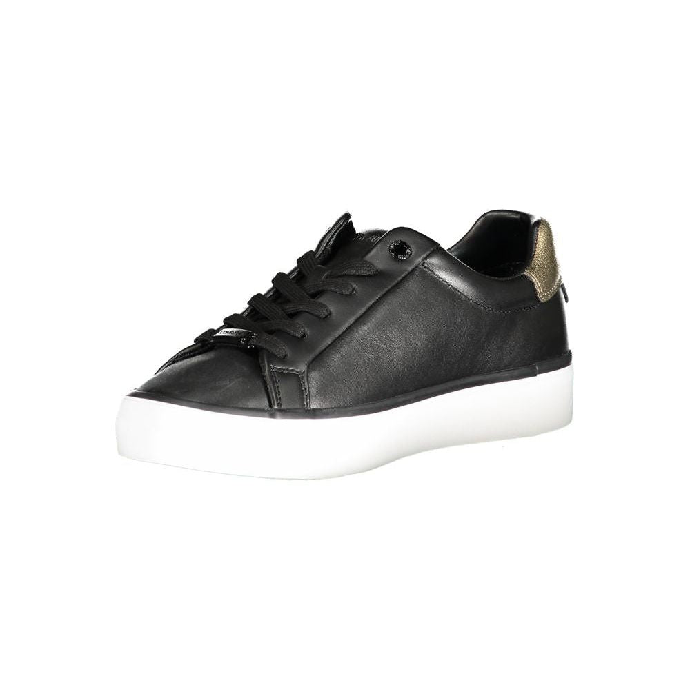 Calvin Klein Black Polyester Sneaker