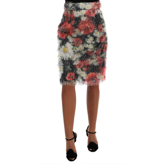 Dolce & Gabbana Floral Elegance Knee-Length Skirt Dolce & Gabbana