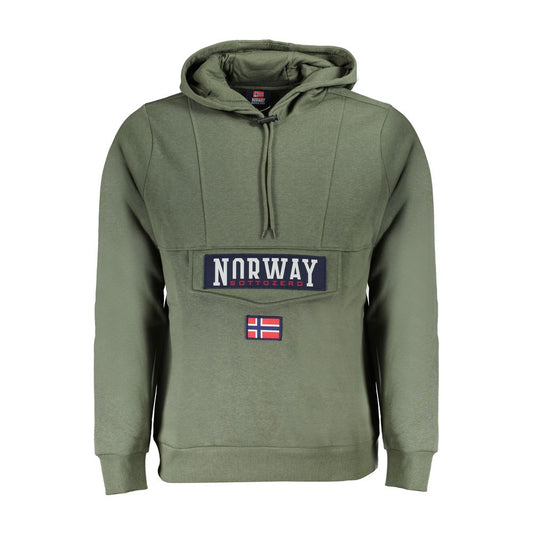 Norway 1963 Green Cotton Men Sweater Norway 1963