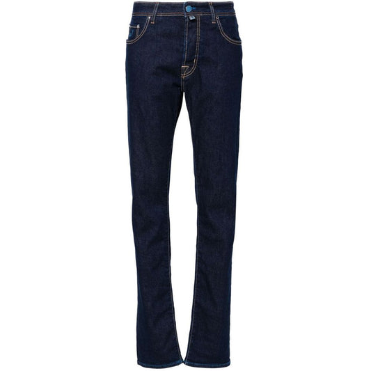 Jacob Cohen Blue Cotton Jeans & Pant Jacob Cohen