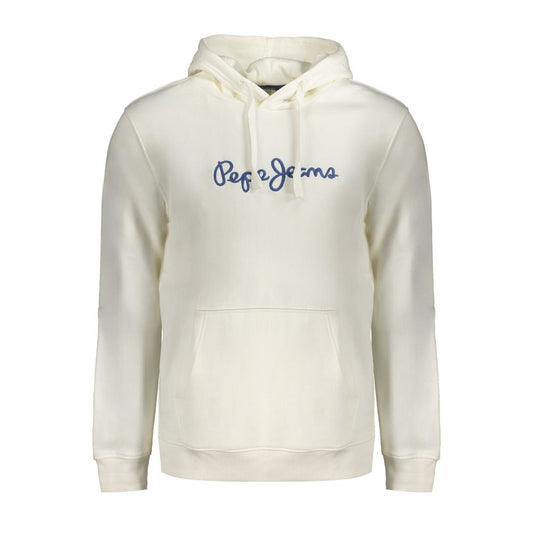 Pepe Jeans White Cotton Men Sweater Pepe Jeans