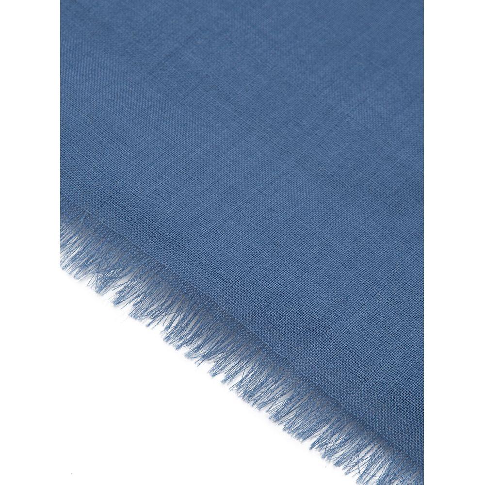 Tessitura di Novara Blue Cashemere Scarf Tessitura di Novara