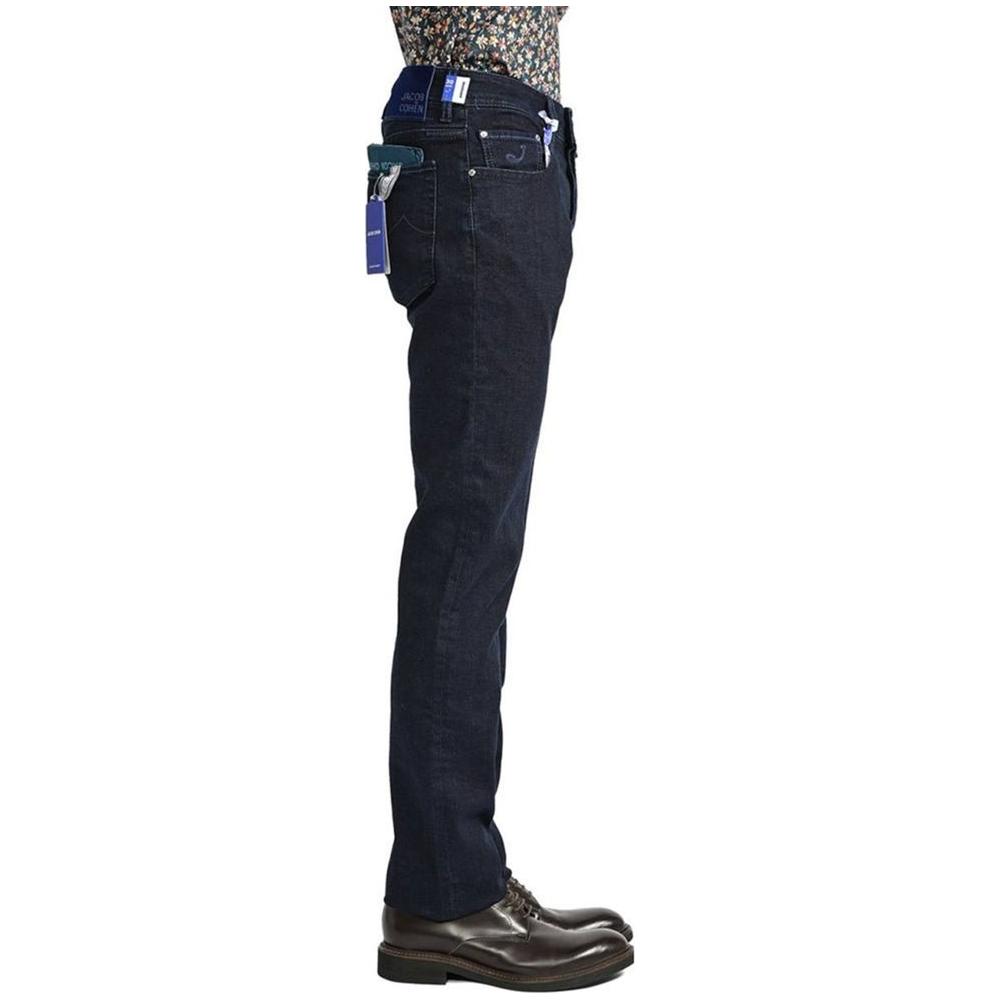 Jacob Cohen Blue Cotton Jeans & Pant Jacob Cohen