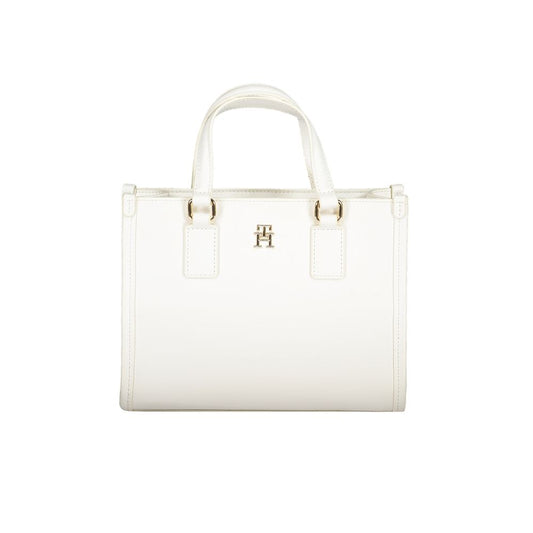 Tommy Hilfiger White Polyethylene Handbag Tommy Hilfiger