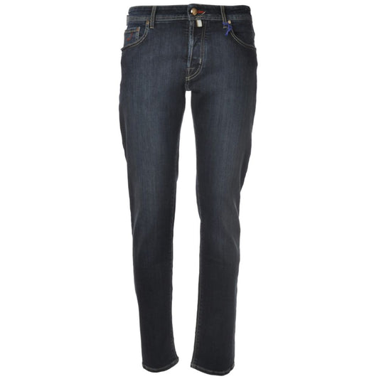 Jacob Cohen Blue Cotton Jeans & Pant Jacob Cohen