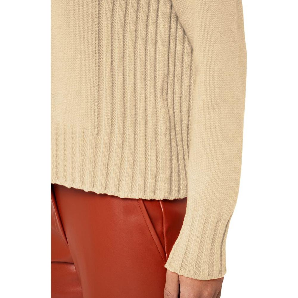 Alpha Studio Beige Cashmere Sweater Alpha Studio