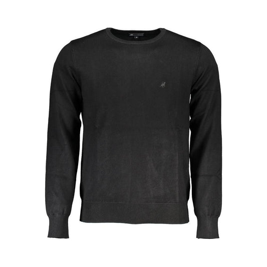 U.S. Grand Polo Black Nylon Sweater U.S. Grand Polo