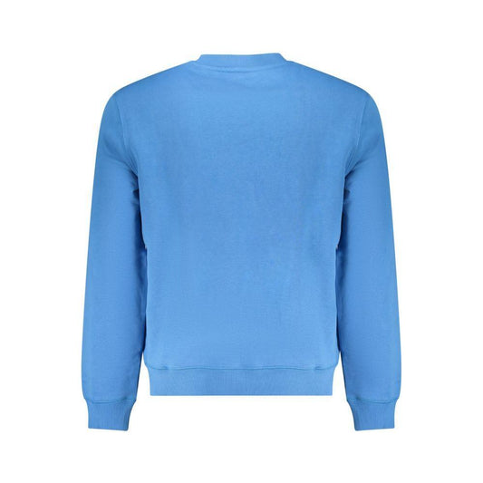 Napapijri Light Blue Cotton Sweater Napapijri