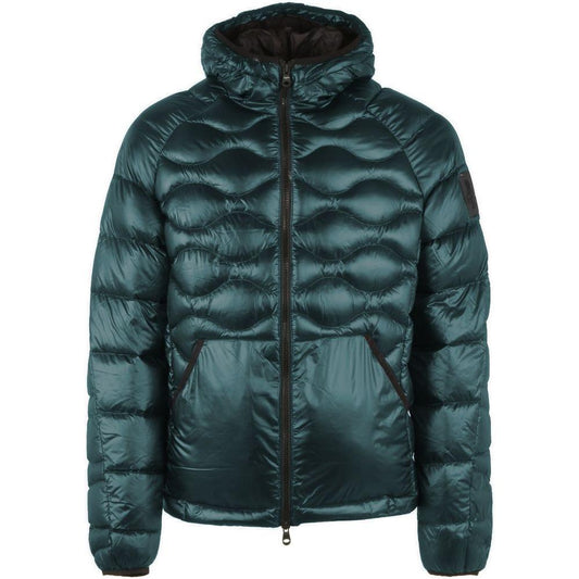 Refrigiwear Green Nylon Men's Jacket Refrigiwear