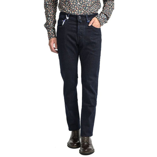 Jacob Cohen Blue Cotton Jeans & Pant Jacob Cohen