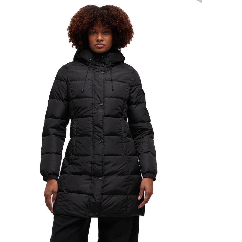 Refrigiwear Black Nylon Jackets & Coat Refrigiwear