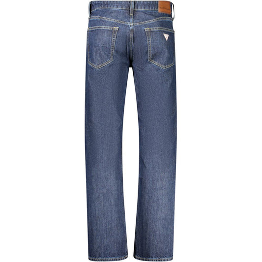 Guess Jeans Blue Cotton Jeans & Pant Guess Jeans