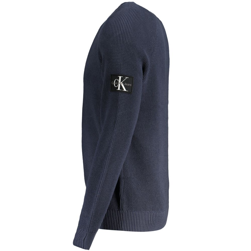 Calvin Klein Blue Cotton Sweater Calvin Klein