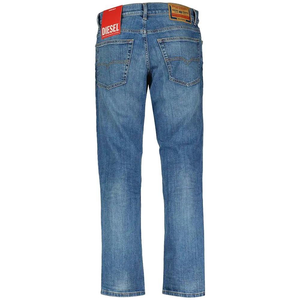 Diesel Blue Cotton Jeans & Pant Diesel