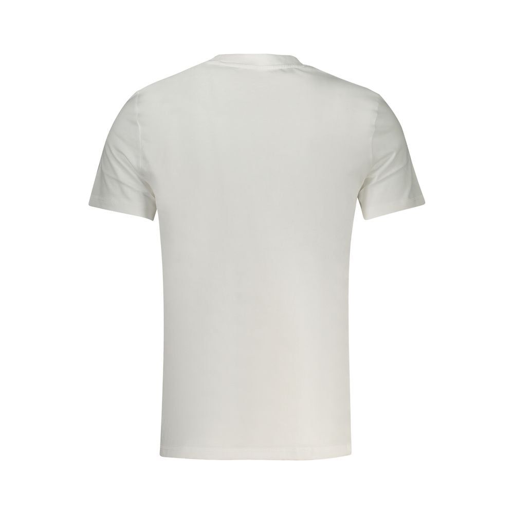 Guess Jeans White Cotton T-Shirt Guess Jeans