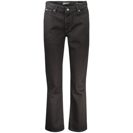 Guess Jeans Black Cotton Jeans & Pant Guess Jeans