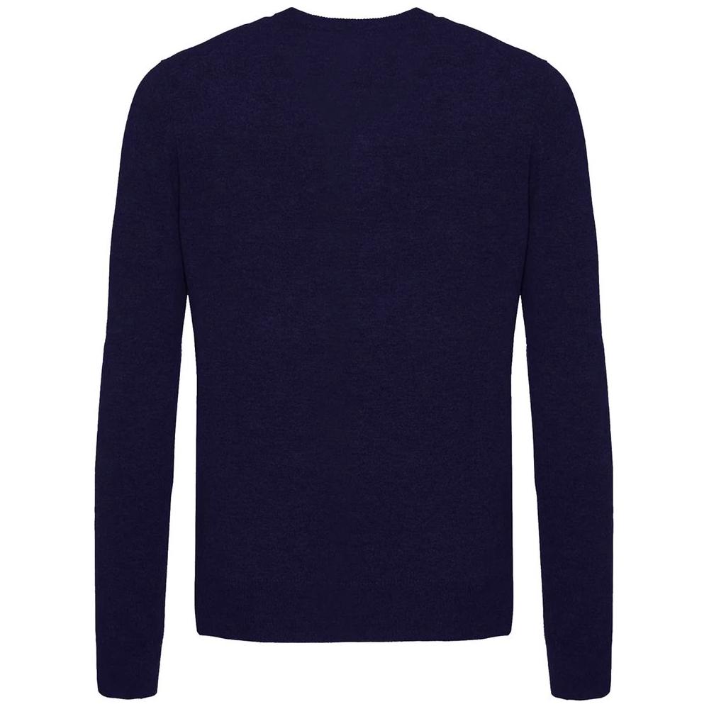 Malo Blue Wool Sweater Malo