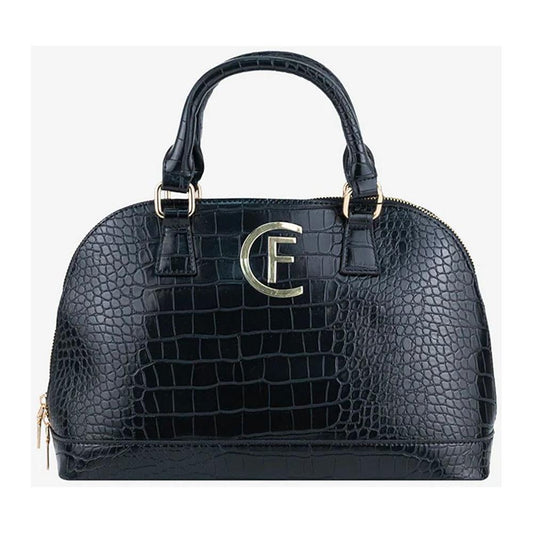 CRISTINAEFFE Black Artificial Leather Women Handbag CRISTINAEFFE